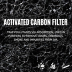 Nispira Carbon Pre Filters Replacement Compatible with Holmes HAPF600DM-U2 HAPF600 HEPA Filter. Replaces Part HAPF60, Filter C, 4 Pack