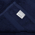 Chakir Turkish Linens 100% Cotton Premium Turkish Towels for Bathroom | 30'' x 60'' Large Bath Towels (4 Piece, Navy)