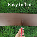 Landscape Edging Kit,20FT Plastic Garden Edging with 25 Stakes,4.5 Inch Tall Lawn Edging for Yard,Lawn,Flower Gardens Border