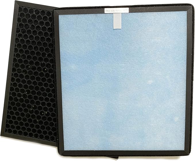 Nispira HSP001 Filter Replacement for Smart True HEPA Air Purifier 5-in-1 True HEPA Activated Carbon Cold Catalyst, 4 Set