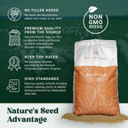 Nature’s Seed Pig Forage Mix, Pasture Grass Seed Blend, Wildlife Food Plot for Deer, Elk and More, 10 lbs