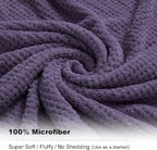 Extra Large Bath Towel Sheet Set 35x70 Inches - Oversized Bath Towels Set,Large Microfiber - Quick Dry,Lightweight,Super Soft,Highly Absorbent Towel Set for Bathroom,Pack of 4(Russian Violet)