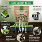 Organo Republic 25 Winter Vegetable & Herb Garden Seeds Variety Pack for Outdoors & Indoor Home Gardening 22,840+ Non-GMO Heirloom Seeds Broccoli Beet Carrot Cabbage Radish Pea Mint Thyme Parsley