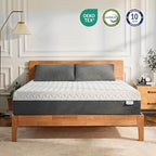 12 Inch King Green Tea Memory Foam Mattress for Cool Sleep & Pressure Relief, Bed in a Box, Removable Cover No Fiberglass, CertiPUR-US Certified