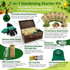 Organo Republic Medicinal & Tea Herb Seeds Variety Pack for Indoor & Outdoors - 75 Variety Pack. Non-GMO Heirloom Garden Seeds: Rosemary, Cilantro, Basil, Oregano, Parsley, Dill, Lavender, Catnip