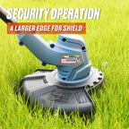 SENIX X2 20 Volt Max* Cordless Grass String Trimmer and Edger Lawn Tool, Detachable Split Shaft, 10-Inch Max Cutting Width, Includes 2.0 Ah Battery and 2A Charger (GTX2-L)