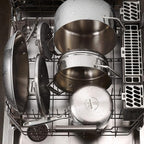 Tramontina Signature Tri-Ply Clad Stainless Steel 4-Quart Sauce Pan with Lid, Induction-Ready, Dishwasher-Safe, NSF-Certified, Made in Brazil