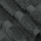 Chakir Turkish Linens Premium Cotton Absorbent Turkish Towels (Washcloths - 12 Piece, Dark Gray)