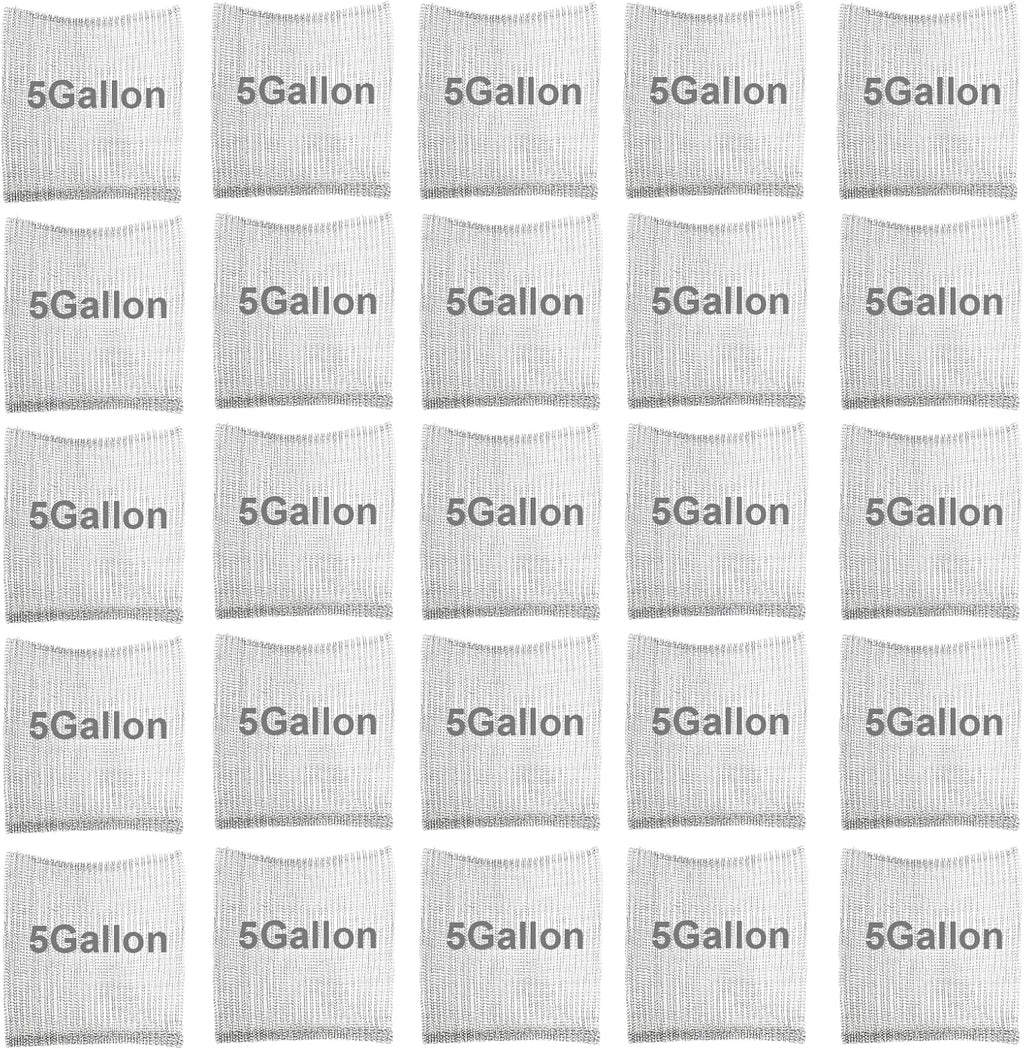28PCS Go-pher Baskets 5 Gallon, Upgrade Stainless Steel Plant Root Wire Mesh for Underground to Protect Roots Trees Flowers from M-oles and V-oles