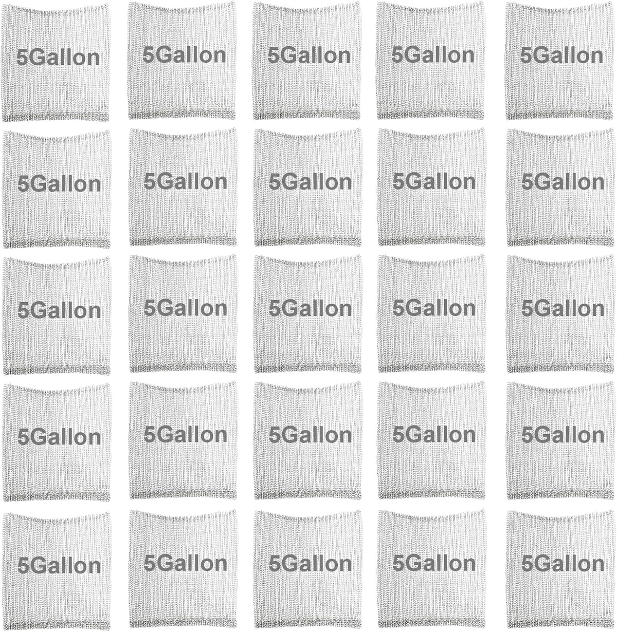 28PCS Go-pher Baskets 5 Gallon, Upgrade Stainless Steel Plant Root Wire Mesh for Underground to Protect Roots Trees Flowers from M-oles and V-oles