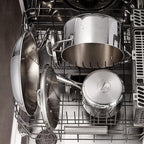 Tramontina Signature Tri-Ply Clad Stainless Steel 3-Quart Braiser Pan with Lid, Induction-Ready, Dishwasher-Safe, NSF-Certified, Made in Brazil