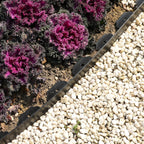 1.5 Inch Garden Edging Border 100FT, Plastic Edging for Landscaping with 120pcs Spikes