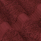 Chakir Turkish Linens 100% Cotton Premium Turkish Towels for Bathroom | 27'' x 54'' (4-Piece Bath Towels - Cranberry)