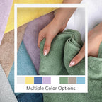 TEXTILOM 100% Turkish Cotton Oversized Luxury Bath Sheets, Jumbo & Extra Large Bath Towels Sheet for Bathroom and Shower with Maximum Softness & Absorbent (40 x 80 inches)- Yellow