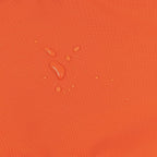 QILLOWAY Outdoor Chair Cushion for Patio Furniture, Waterproof Patio Cushions Set of 2 with Ties, Fade Resistant Replacement Pads for Outdoor Rocking Chairs,Orange