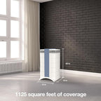 IQAir GC MultiGas XE Air Purifier - 3-Pack – Smart MultiGas Filtration for Spaces up to 3375 sq ft - Chemicals, Odors, VOCs, and Particles, Swiss Made, WiFi Enabled
