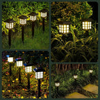 SOLPEX 16 Pack Solar Outdoor Lights, Path Lights, Walkway Lights Outdoor, Solar Garden Lights, Pathway Lights Waterproof for Garden, Yard, Landscape (Warm White)