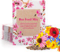 Bentley Seed Flower Mix - Pollinator Seed Mix with 5 Wildflower Seed Packets - Non-GMO Pollinator Seeds - Eco-Friendly Flower Seeds Packets for Party, Celebration, and Gifts - Pollinator Mix