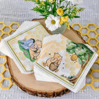 Kate Aspen Honey Bear 78-Piece Winnie Baby Shower Plates and Cups and Napkins Sets for 16 Guests, Classic Winnie Baby Shower Decorations Boy or Girl, Party Paper Plates & Party Supplies