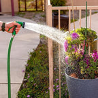 Rain Bird C06505 Pistol Grip Rear Trigger Garden Hose Nozzle, Durable Zinc Metal Body, 5-Pattern, Green