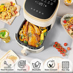 Heat Resistant Mat for Air Fryer Site - 23.6 x 15.7in, Fireproof Silicone Mats for Kitchen Counter, Heat Proof Mat, Non-slip & Waterproof for Deep Fryer, Oven, Coffee machine (Silver)
