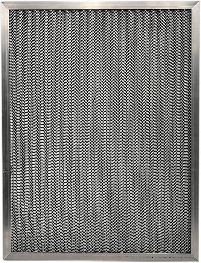 20x25x1 Electro-static Air Filter (1-Ct) AC Furnace Filter, Reusable & Washable 4-Stage Electrostatic Filter for Residential and Commerical HVAC (Actual Size: 19.75 x 24.75 x 0.75 Inches)