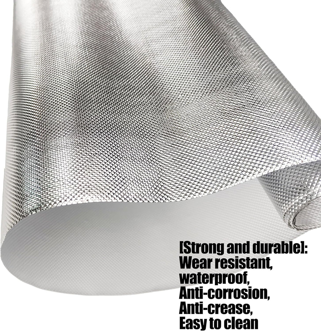 TEXALAN(R) Mylar Film Roll Diamond Film Foil Roll Highly Reflective for Grow Room 6 Mil 4X100FT