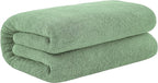 Cotton Paradise 100% Cotton 40x80 Oversized Bath Sheet, Extra Large Turkish Bath Towels for Bathroom, Sage Green Bathsheet