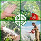 2 Pack Garden Netting, 10 x 33 FT Garden Mesh Netting, Ultra Fine Plant Net Covers, Gardening Raised Bed Barrier Row Cover, Plant Mesh Covers for Fruits Flowers Vegetables Crops