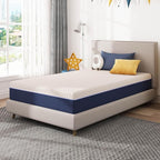 6 Inch Twin Gel Cooling Memory Foam Mattress, Pressure Relief, Medium Firm Support，Bed in a Box, Twin Mattress for Kids, CertiPUR-US Certified