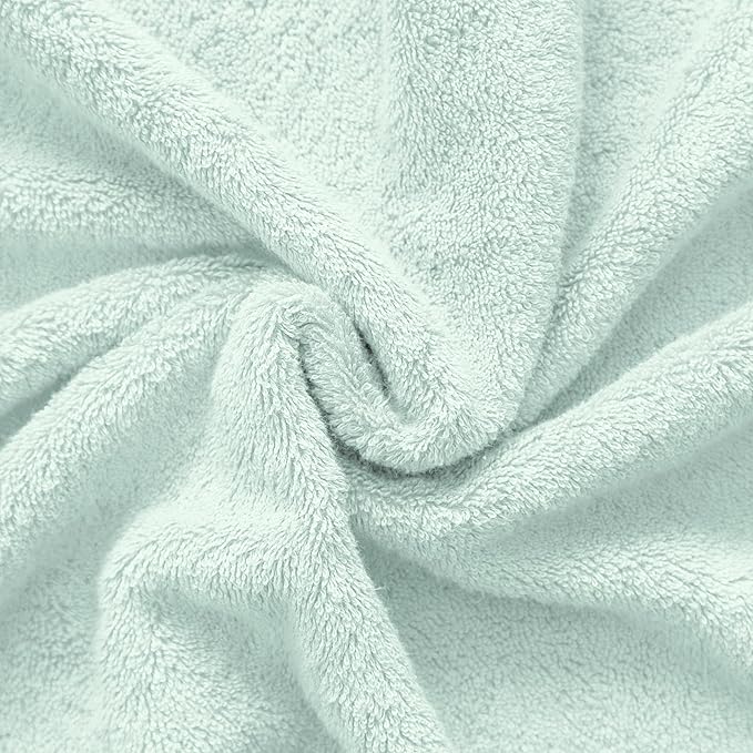 Cotton Paradise 100% Cotton 40x80 Oversized Bath Sheet, Extra Large Turkish Bath Towels for Bathroom, Mint Green Bathsheet