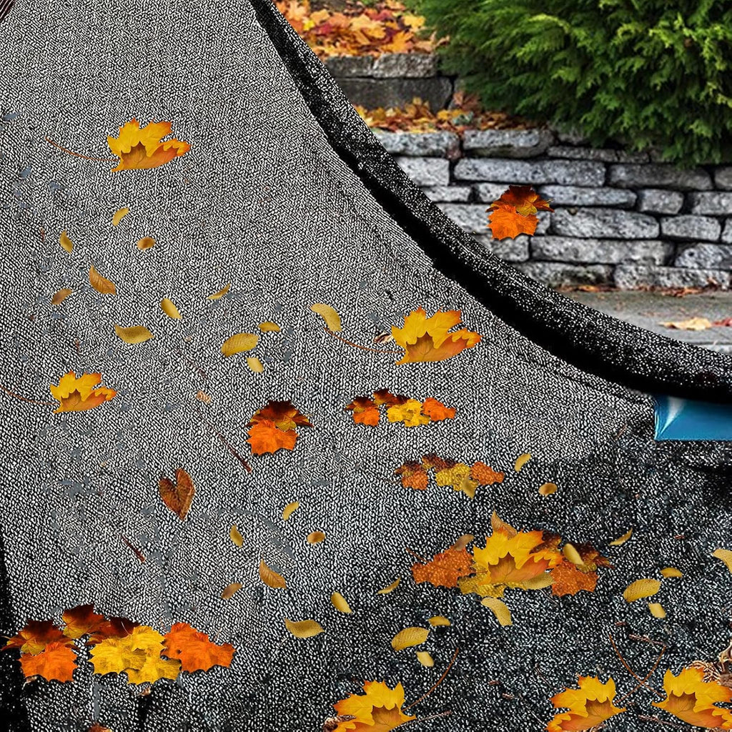 20 x 40FT Pool Leaf Net Cover- Thicken Rectangle Leaf Netting for Inground and Above Ground Swimming Pools Cover with Reinforced Gromments,Winter Above Ground Pool Screen Cover, Catching Leaves