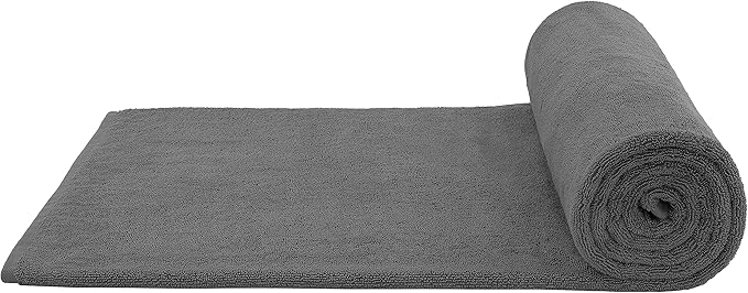 Cotton Paradise 100% Cotton 40x80 Oversized Bath Sheet, Extra Large Turkish Bath Towels for Bathroom, Dark Gray Bathsheet