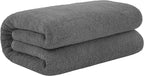 Cotton Paradise 100% Cotton 40x80 Oversized Bath Sheet, Extra Large Turkish Bath Towels for Bathroom, Dark Gray Bathsheet