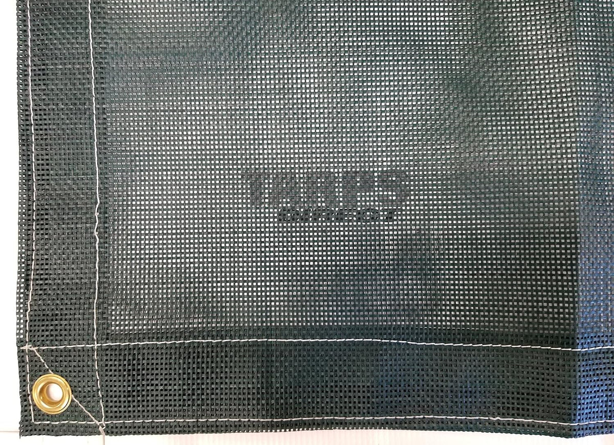 12 Ft. x 20 Ft. Green 10 Oz. Vinyl Coated Mesh Tarp