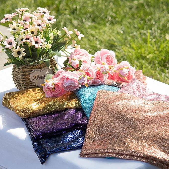 JYFLZQ Silver Sequin Backdrop Curtains 10ft x 10ft 1 Panel Glitter Photo Booth Backdrops Sparkly Photography Background Drapes for Parties Wedding Bridal Showers
