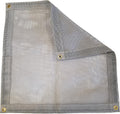 12 Ft. x 24 Ft. Gray 10 Oz. Vinyl Coated Mesh Tarp